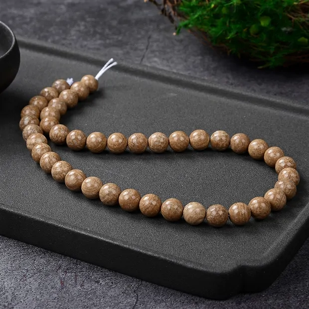 String Beads, Aragonite (Eichenberg), 09mm | wholesaler gems & healing stones