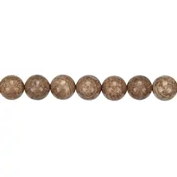 145970100820 String Beads, Aragonite (Eichenberg), 09mm | wholesaler gems & healing stones