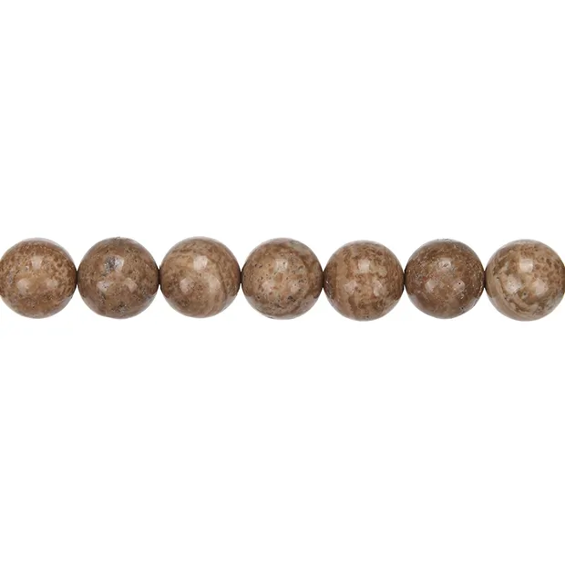 String Beads, Aragonite (Eichenberg), 09mm | wholesaler gems & healing stones