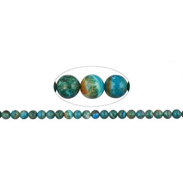 String Beads, Atacama Opal, 08.5 - 09.0mm | wholesaler gems & healing stones