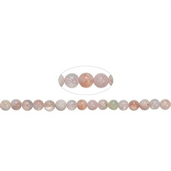 146070100520 String Beads, Cherry Blossom Agate, 06mm (39cm) | gems, healing stones &amp; jewelry