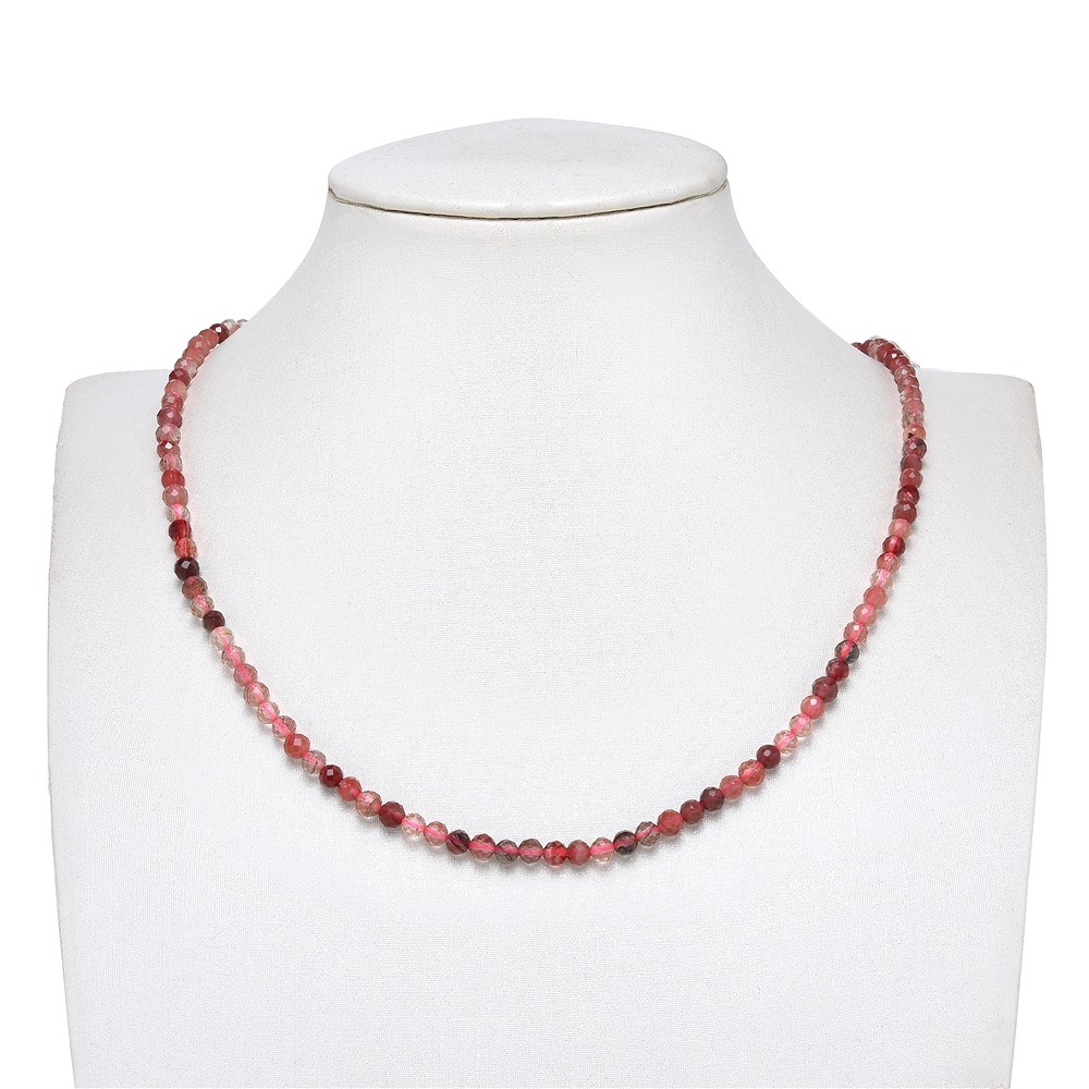 Filo di perle di andesina, 04 mm, sfaccettate (39 cm) | Marco Schreier