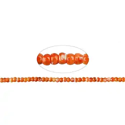 146330329020 Filo di bottoni, Spiny Oyster, 2,5 x 4 mm | grossista gemme e pietre curative