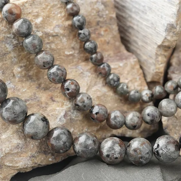 String Beads, Yooperlite, 06mm | minerals trade - gems, healing stones & jewelry