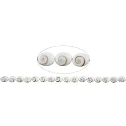 146530327620 Shiva's Eye strand, oval (10 x 8mm) | wholesaler gems, healing stones & jewelry