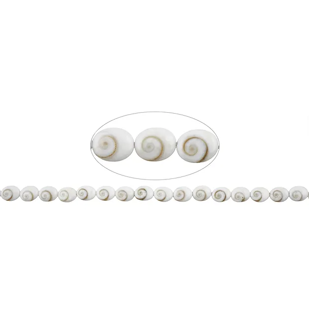 Strang Shivas Auge, oval (10 x 8mm) | Schreier Edelsteine, Heilsteine & Schmuck