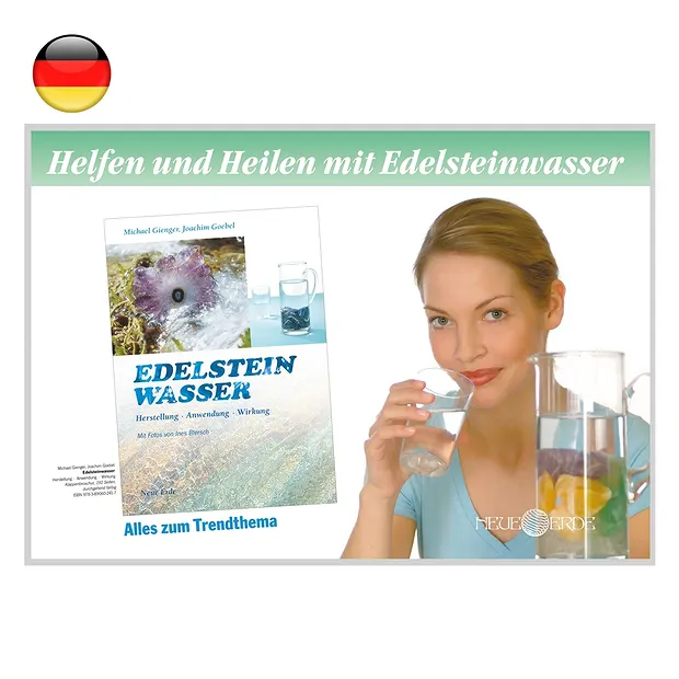 Poster "Edelstein-Wasser/Wasserstein-Buch" A3 - kostenlos! | Marco Schreier
