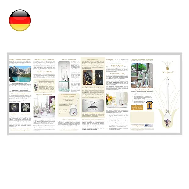 Volantino "VitaJuwel" (50 pz./ UC) | Gemme Schreier, pietre curative e gioielli