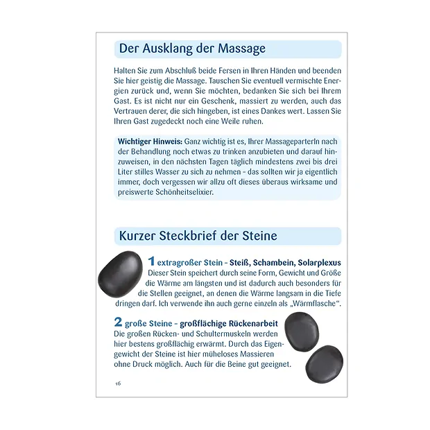 Hot Stone Home" booklet (German) | wholesaler gems, healing stones & jewelry