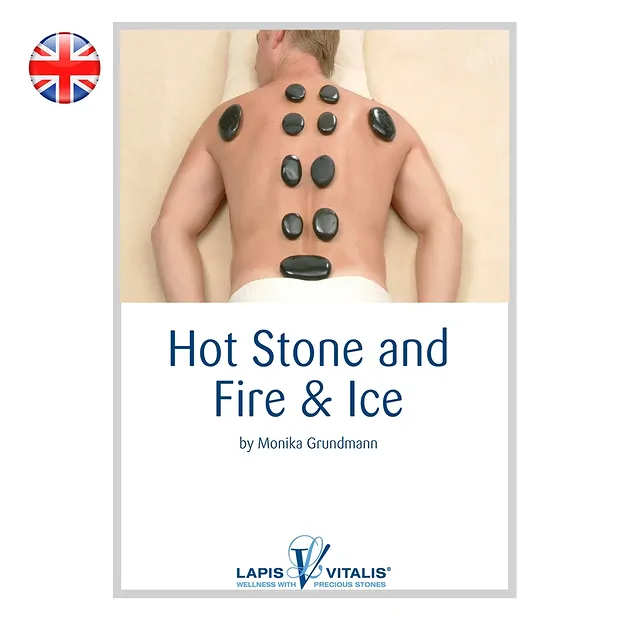 Folleto "Hot Stone Home | tienda de piedras preciosas, piedras curativas y joyas