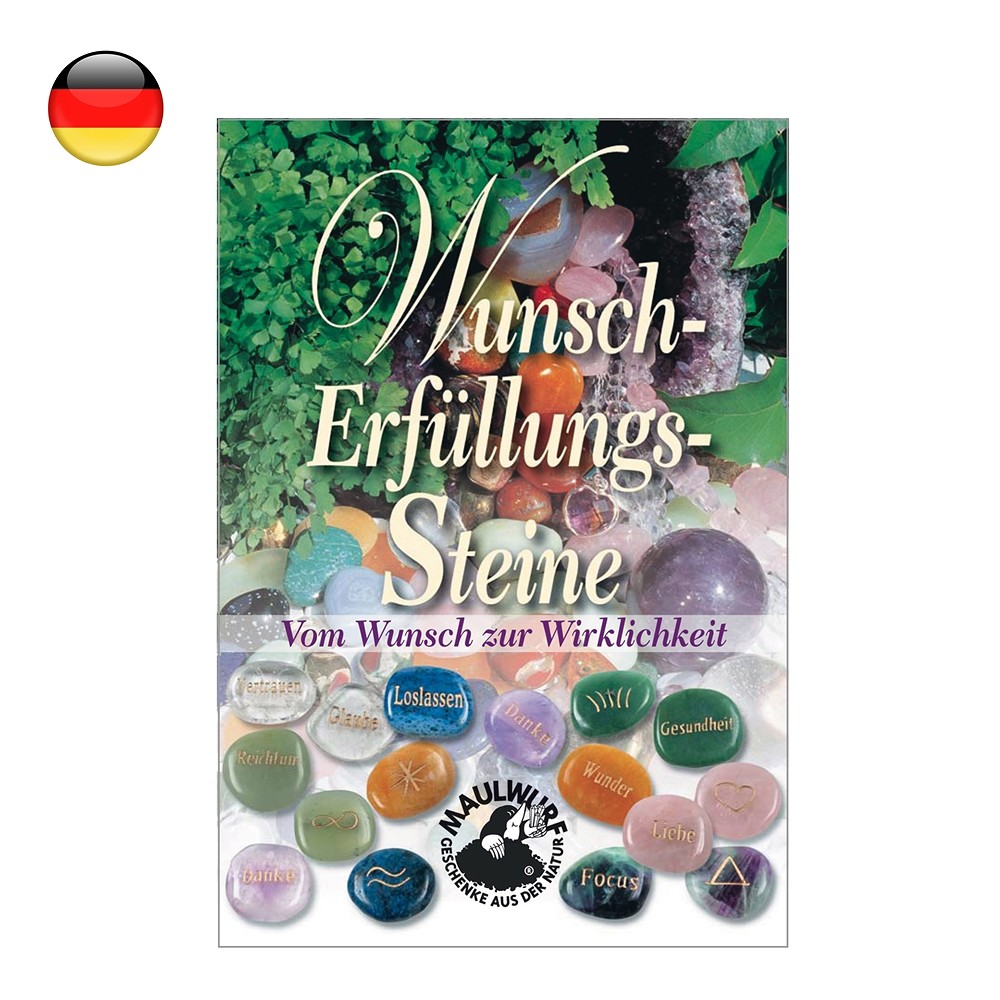 Wish fulfillment stones" booklet | wholesaler gems, healing stones & jewelry