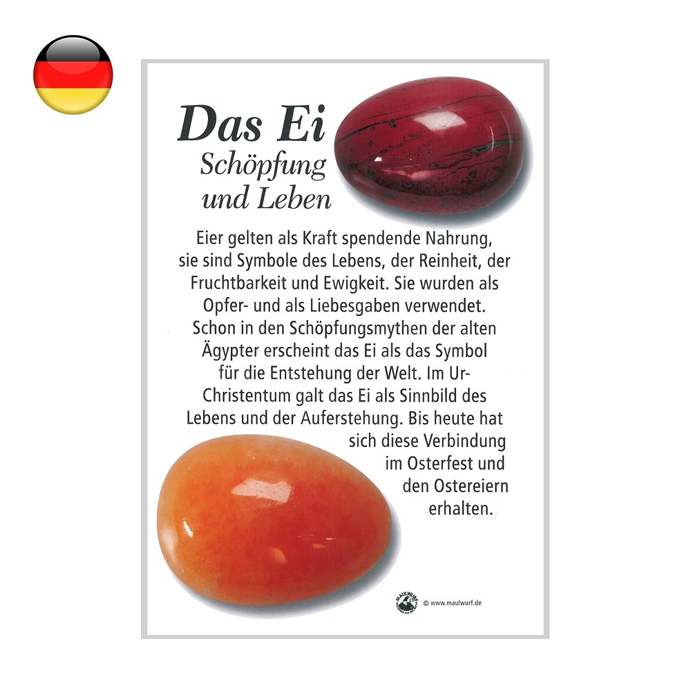 Poster "Oeufs", A4 | Pierres précieuses, pierres thérapeutiques & bijoux