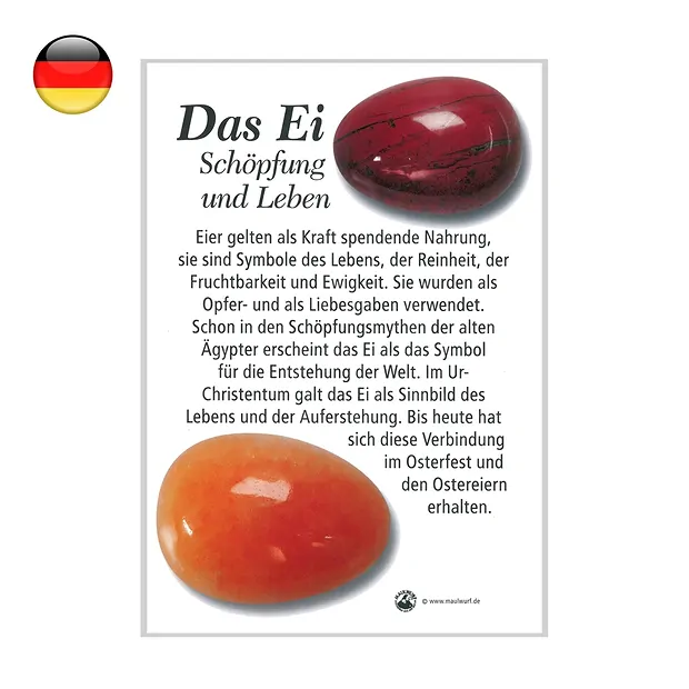 Poster "Eier", A4 | Schreier Mineralienhandlung Edelsteine, Heilsteine & Schmuck