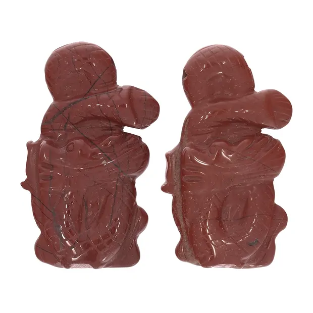 Diaspro (rosso) forato, 5,0 cm | gemme, pietre curative e gioielli all'ingrosso