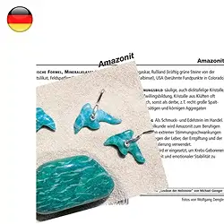 1501102000 Tarjeta mineral Amazonita (PU con 10 piezas) | Marco Schreier