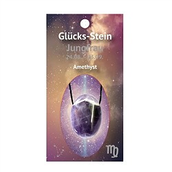 1501203005 Piedra de la suerte con lazo en carta astral Virgo/Ametista | Marco Schreier