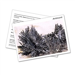 1501902000 Carta minerale Antimonite (UC con 10 pezzi)  | Marco Schreier