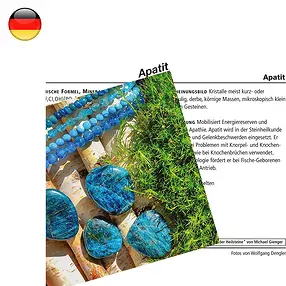 Mineral Card Apatite (PU with 10 pieces) | wholesaler gems & healing stones