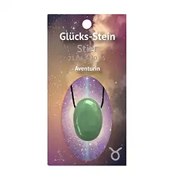 1503103005 Lucky stone with band on astro card Taurus/Aventurine | Marco Schreier