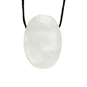 Piedra de la suerte con lazo en la tarjeta astro Cristal de roca/Capricornio | Marco Schreier