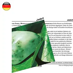 1509402000 Mineralienkarte Jadeit (VE mit 10 Stück) | GH Edelsteine, Heilsteine & Schmuck