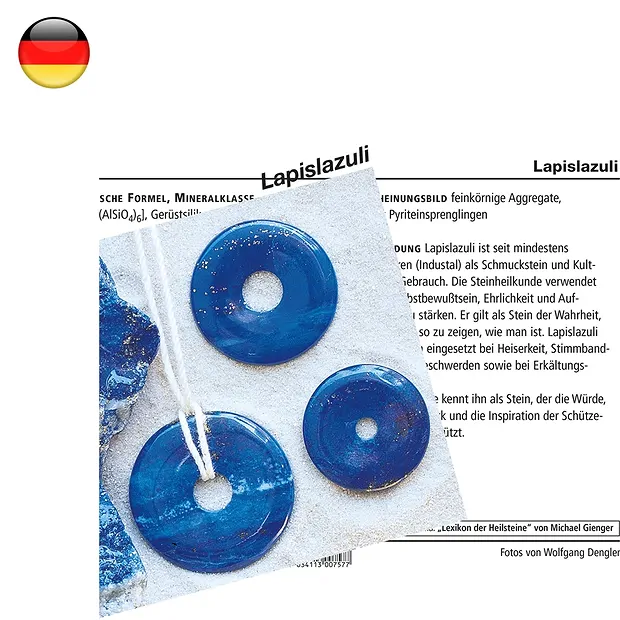 Carte minéralogique Lapis-lazuli (UC de 10 pièces) | Marco Schreier