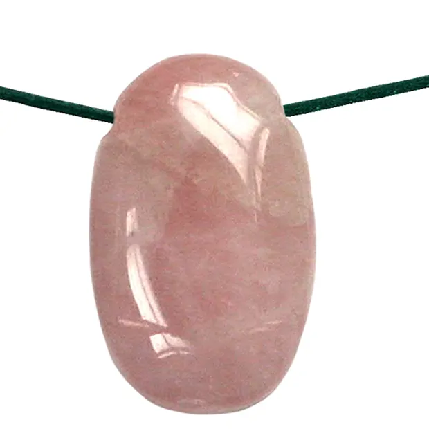 Lucky stone with ribbon on astro card Cancer/Rose Quartz | Marco Schreier