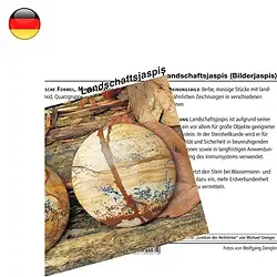 1516402000 Tarjeta mineral Jaspe (jaspe paisaje) (PU con 10 piezas) | Marco Schreier