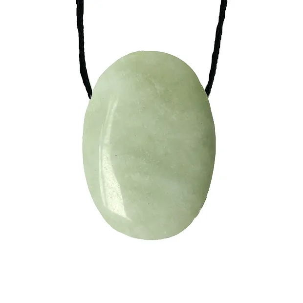 Pietra portafortuna con nastro su carta astro Bilancia/Serpentino | Marco Schreier