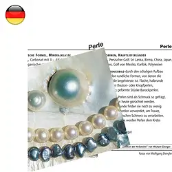 1518402000 Mineralienkarte Perle  (VE mit 10 Stück) | GH Edelsteine, Heilsteine & Schmuck