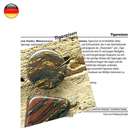 1519102000 Mineralienkarte Tigereisen  (VE mit 10 Stück) | Marco Schreier