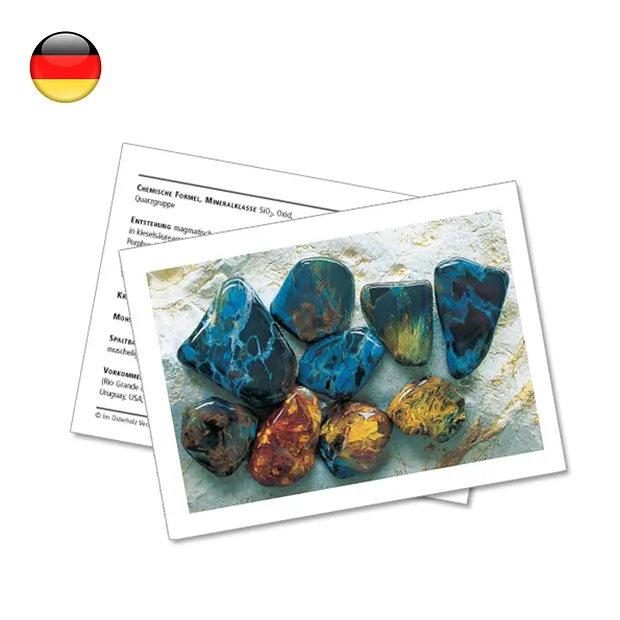 Mineralienkarte Pietersit (VE mit 10 Stück) | Edelsteine, Heilsteine & Schmuck