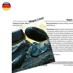 1519702000 Carte minéralogique Gagate (UC de 10 pièces) | Marco Schreier