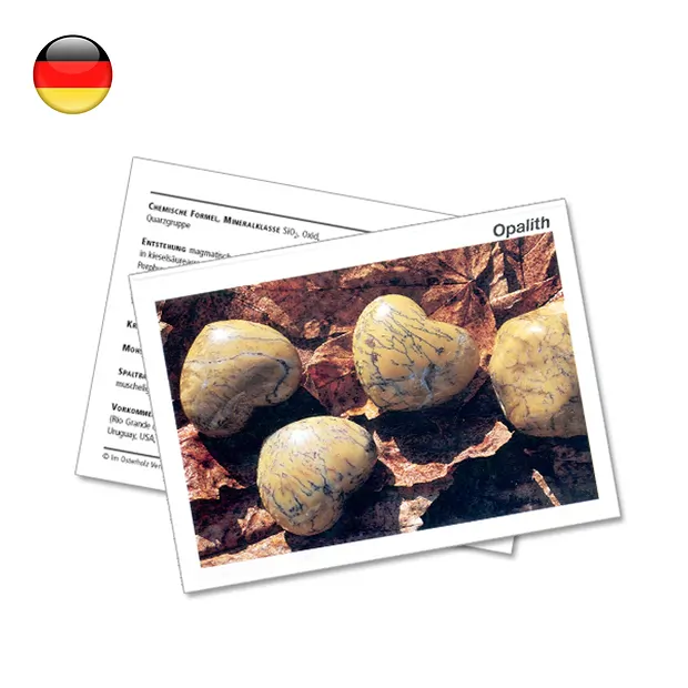 Tarjeta mineral Opalita (PU con 10 piezas) | Marco Schreier