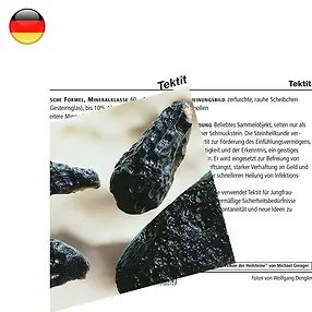 Carte minéralogique Tectite (UC de 10 pièces) | Marco Schreier