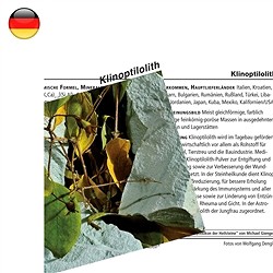 1544502000 Carte minéralogique clinoptilolite (UC de 10 pièces) | Marco Schreier