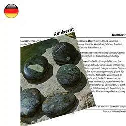 1545402000 Tarjeta mineral Kimberlite (PU con 10 piezas) | Marco Schreier