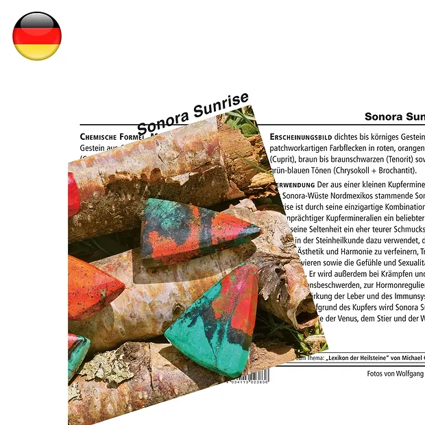 Mineralienkarte Sonora Sunrise (VE mit 10 Stück) | Marco Schreier