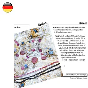 Mineral Card Spinel (PU with 10 pieces) | wholesaler gems & healing stones