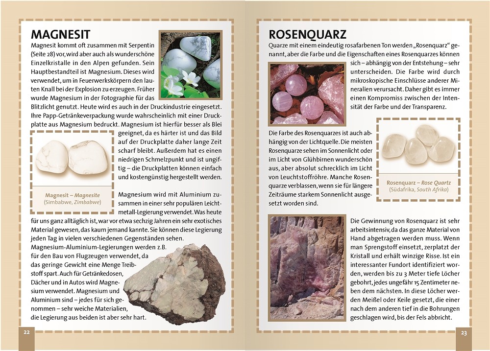 Booklet "Mole collecting fun" GERMAN | wholesaler gems, healing stones & jewelry