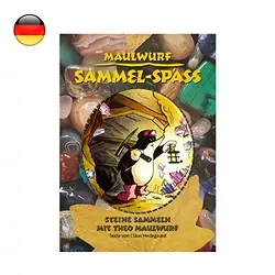 160106 Booklet "Mole collecting fun" GERMAN | wholesaler gems, healing stones & jewelry