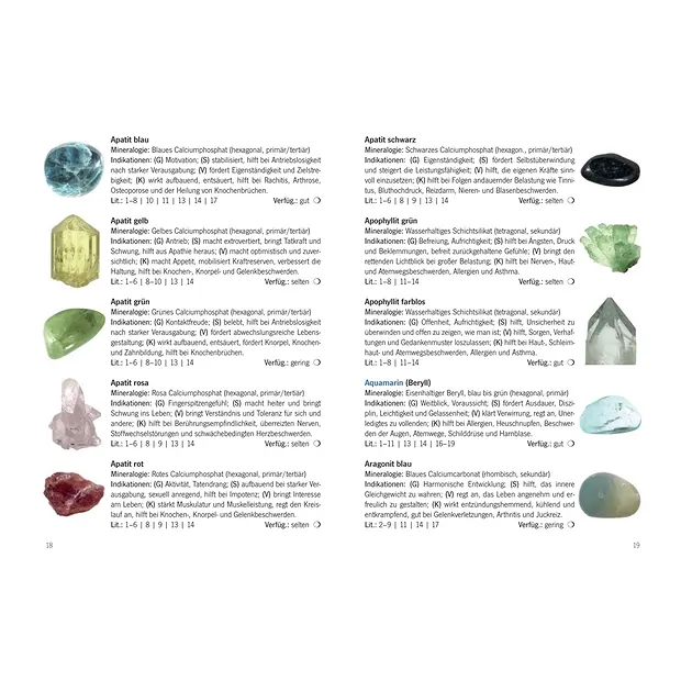 Gienger, Michael: "Piedras curativas - 555 piedras de la A a la Z" | Marco Schreier