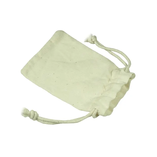 Baumwollbeutel, 06,5 x 10cm (50 St./VE) | GH Edelsteine, Heilsteine & Schmuck