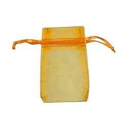 1801102102 Organza-Beutel, 10 x 14cm, gold (50 St./VE) | Edelsteine, Heilsteine & Schmuck