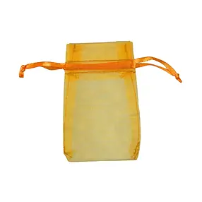 Organza-Beutel, 10 x 14cm, gold (50 St./VE) | Edelsteine, Heilsteine & Schmuck