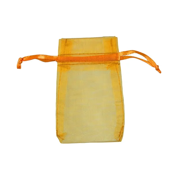 Organza-Beutel, 10 x 14cm, gold (50 St./VE) | Edelsteine, Heilsteine & Schmuck