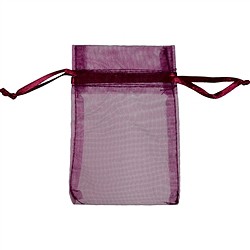 1801102303 Organza-Beutel, 14 x 20cm, weinrot (50 St./VE) | Marco Schreier