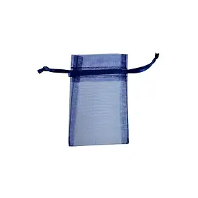 Organza-Beutel, 06 x 10cm, dunkelblau (50 St./VE) | Marco Schreier