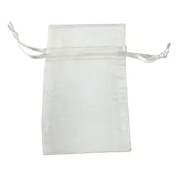 1801102503 Sachet en organza, 14 x 20cm, argent (50 pcs/UC) | Marco Schreier