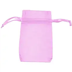 1801102603 Sachet en organza, 14 x 20cm, rose (50 pcs/UC) | Marco Schreier